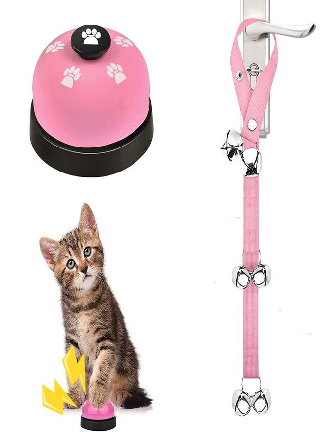 Qpets® Dog DoorBells, Dog Training Bells Dog Training Bell for Behavior Training & Communication, Door Hanging Bell for Puppies & Adult Dog, Use for Training Dog and Alerting Owners to Dogs Access - Image 1